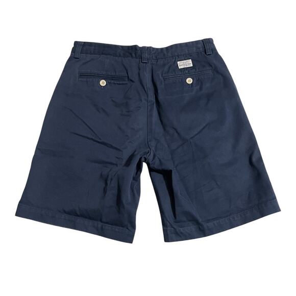 Vineyard Vines Mens Shorts Size 30 Club Short Navy Blue Cotton Mid Rise Zip Fly - Picture 2 of 12